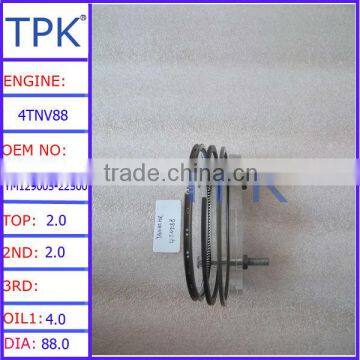 4TNE88 ENGINE PISTON RING SET YM129005-22500