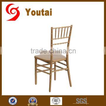 wholesale metal gold stackable wedding tiffany chairs