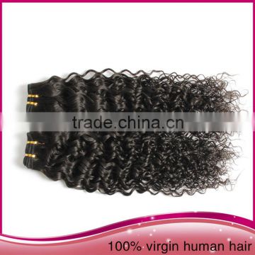 Hot Selling Sew In Human Hair Weave Ombre Hair Pure Brazilian Bouncy Curl Human Hair Weaving Cheap Virgin Brazilian Curly Hair