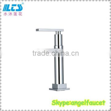 Brass single cold tap water faucet