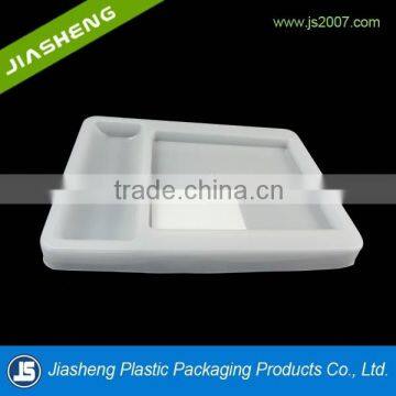 dongguan PP white plastic medical blister trays patch packaging