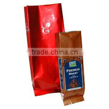 Retain Freshness Coffee Filter Bag with Side Gusset