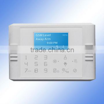 Advanced Wireless GSM Burglar Alarm System Can Name Each Zone