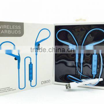 2016 D900 Stereo Sports Wireless Bluetooth Headset Earphone Gaming Headphone for Smart phone
