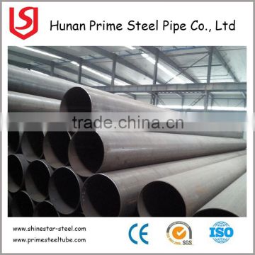 Building material erw welded tube, pre galvanized round pipes, structure steel pipe