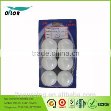 Standard size table tennis balls for match and training