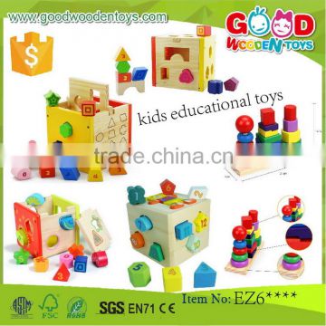 EN71 good quality wooden intelligent box toy OEM/ODM kids educational toys for sale