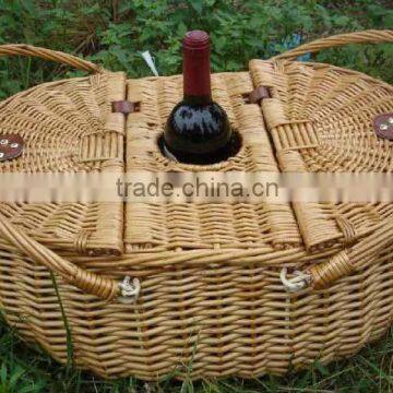 kinds of beautiful picnic basket with handle