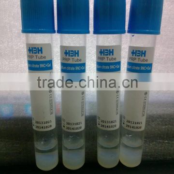 8ml glass platelet rich plasma tube can be directly used for human