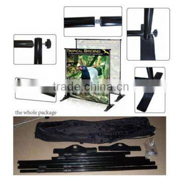 Black Fashion Backdrop display banner stand