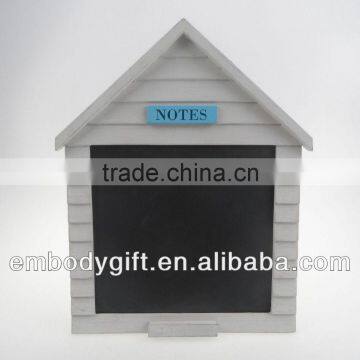 creative hang home style wood chalk board /MDF chalk board
