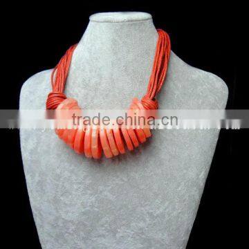 beautiful resin necklace chain handmade choker necklace