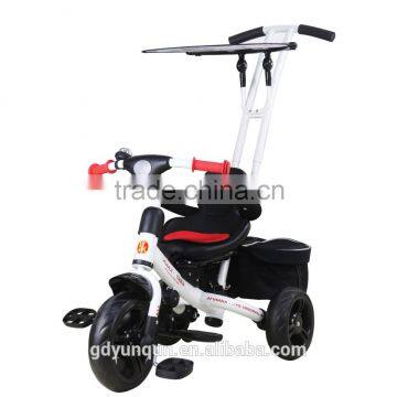 Baby Tricycle/quality Baby Stroller/baby Bicycle With Pedals, Rear Bags, Sun-fender, Bell Ring/ Children Bike YQ10-36 photo-5