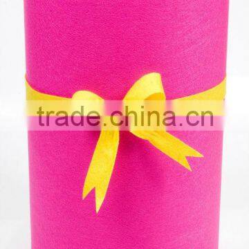 180gsm fuchsia non woven polyester fabric