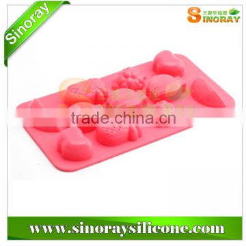 Fruit Shaped Silicone Chocolate Mould