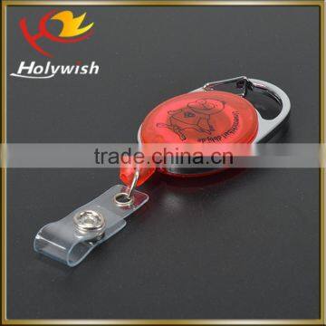 Hot Sale Round Metal Plastic Name Badge Reel Holders