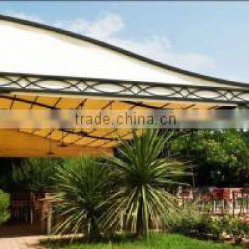 PVC Tarpaulin Fabric for Raisable Sun roof Awning