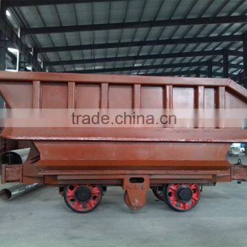 factory price bottom dump rail cars mine unloading machine