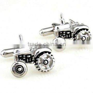 Happy Farm Mini Tractor Model Cufflink