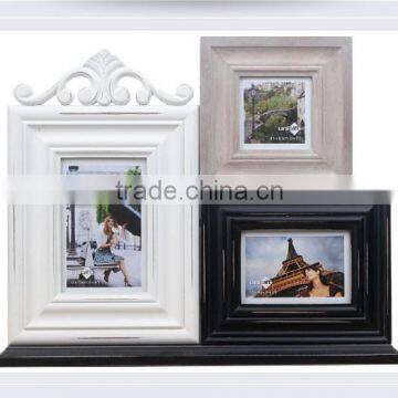 Wall art canvas oil painting with picture frame