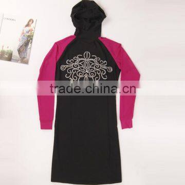 Donna Islamico Mussulmano Intera Copertura Costumi Semplice Costume Da Bagno photo-2