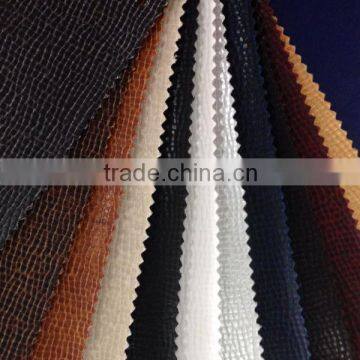 PVC camouflage leather fabric for decorative upholstery