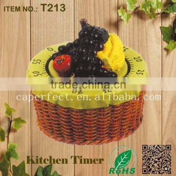 good quality rohs mechanical kitchen grape shape timer