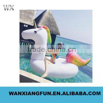 2016 hot sale giant pink inflatable flamingo float inflatable