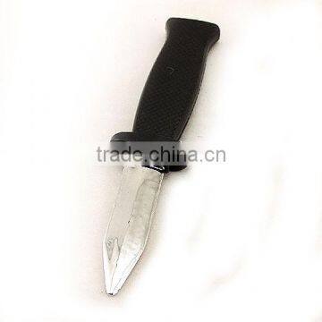 Disappearing dagger knife joke magic slide prop