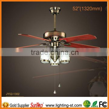 2014 new modern 52" ceiling fan lighting JY52-1302