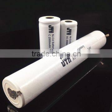 IEC T U Grade high temperature NICD Emergency light battery pack