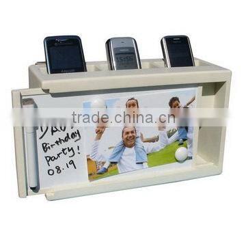 Charging station with white board