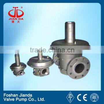 gas pressure reducing regulator for furnace accessories