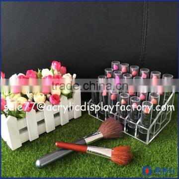 acrylic lipstick display manufacturers,compartment acrylic lipstick holder,acrylic lipstick container