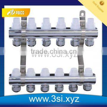 Stainless Steel Water Manifold for floor heating water diversion (YZF-L092)