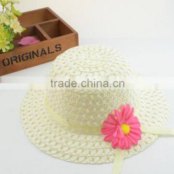 Sunflower Children Straw Hat,Wholesale Crochet Straw Hat For Chirldren photo-3