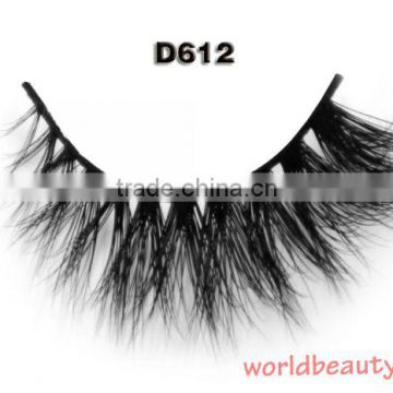 factory price 3D mink fur strip eyelashes private label false eyelash