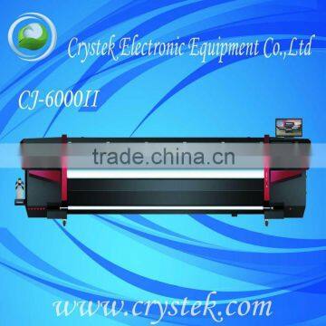 Crystaljet 6000II solvent printer(Seiko510-35pl head)