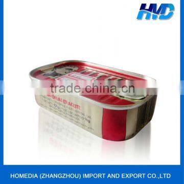 2012 New Design Tinplate can