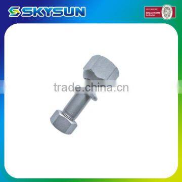 heavy duty truck bolt for hyundai front m24*2.5/m22*1.5-110mm