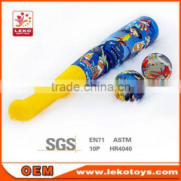 wholesale promotion sports toys mini colorful kids pu baseball bats