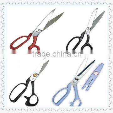 Good qualified and cheap Tailoring Scissors with plastic handle