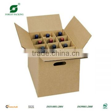 12 Dividers Wine Carton