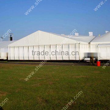 Event tent with ABS Solid Panel