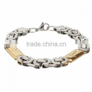 Kindy Jewelry JCB0228 Punk Style Fashion Bracelet Men 316l Stainless Steel Supplier's Choice photo-3