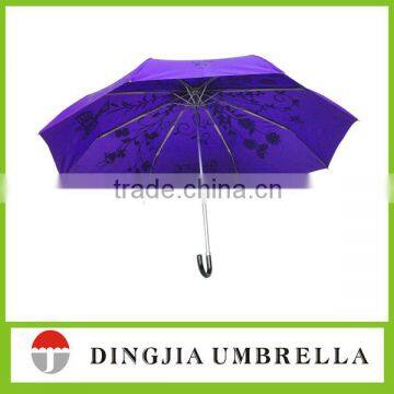 2015 business advertising sun and rain folding umbrella