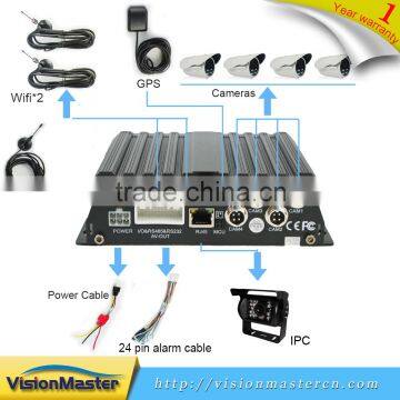 4 Channel 720p/D13g 4g wifi Ahd Sd Card Mobile DVR
