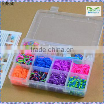 Hot Fashion Crazy Rubber Bands Kits DIY Rubber Bracelets