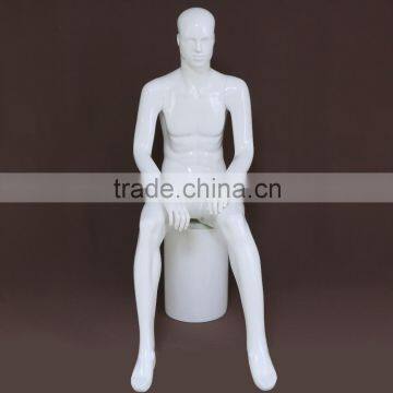 Window Display Sitting Cool Full Body Muscel Men Frock Mannequin Male photo-2