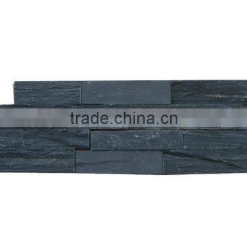 black slate landscaping stone panel pieces